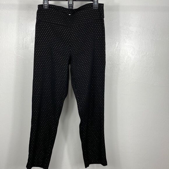 Zac & Rachel Sparkly Black High Rise Leggings - Picture 1 of 9